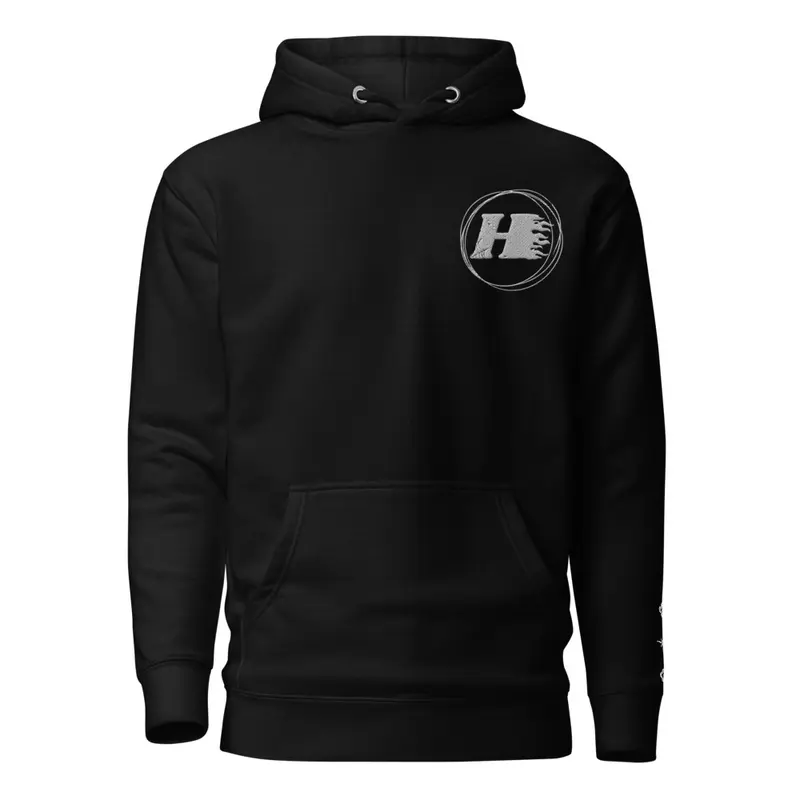 HEAVENN Tracksuit H Flame Black Hoodie